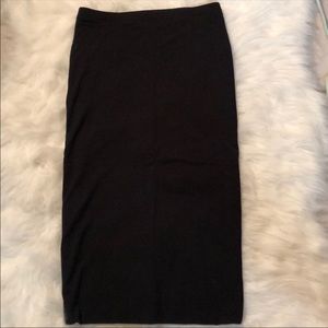 Express Black Skirt